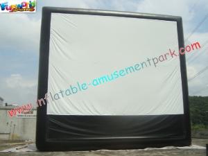 China Large Inflatable Projection Screen Outdoor Movie Theater For Christmas Decorations wholesale