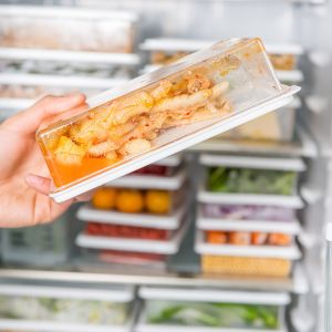 Stackable Plastic Lunch Containers Sturdy Plastic Lunch Box Set