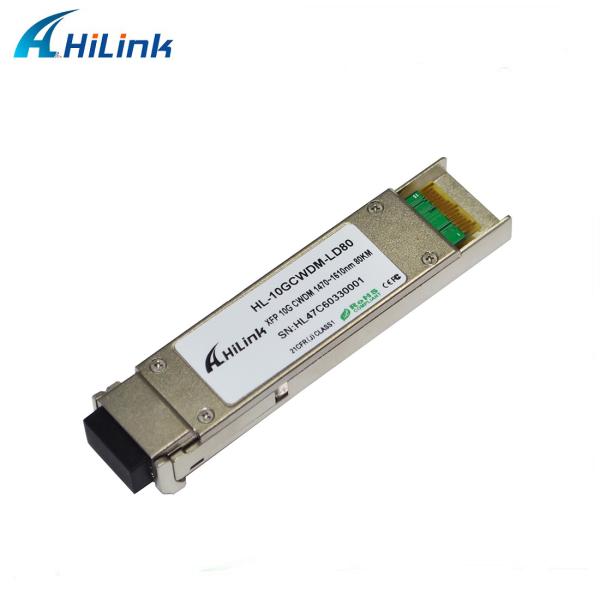 Hilink CWDM XFP 10 Gigbit Ethernet Transceiver 1470-1610nm XFP ZR 80KM SMF Dual
