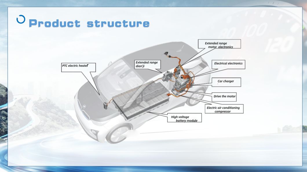 Safe Blade Battery Byd Electric Car Used with Range Extended Electric Car