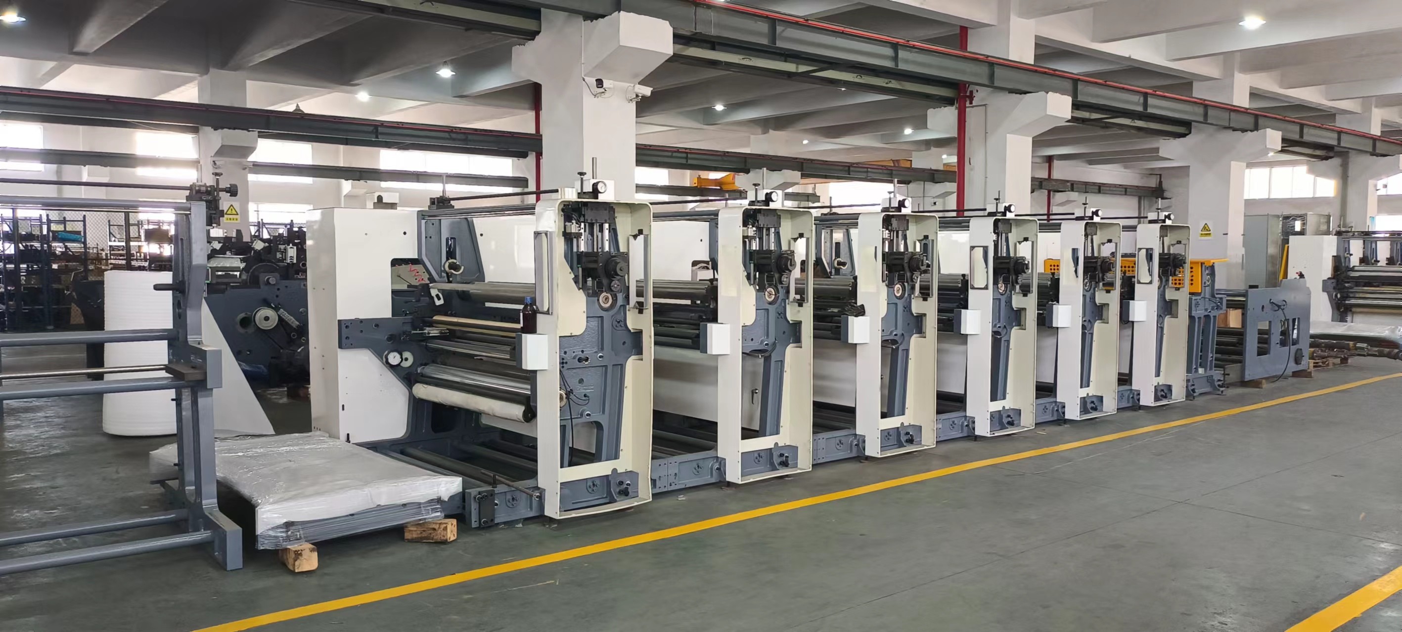 Web Guide System and Auto Loading/Unloading for Unit Type Printing Machine