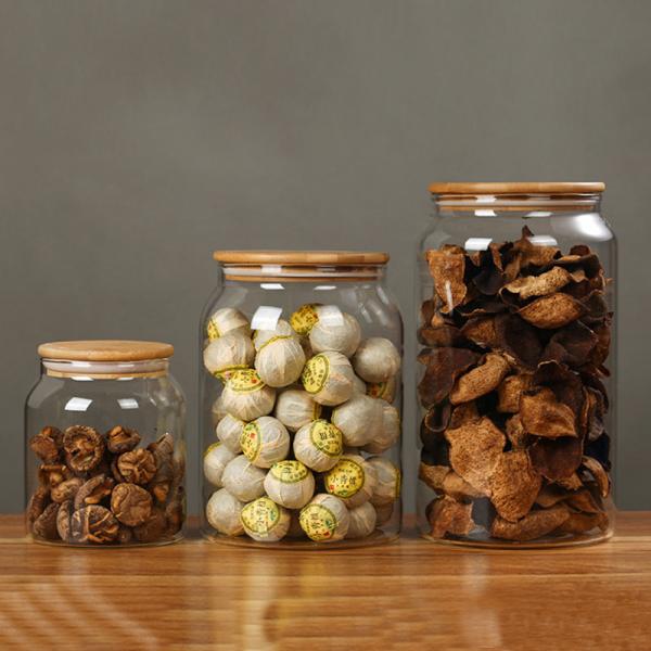 Mouth Blown 3200ml Borosilicate Glass Storage Containers