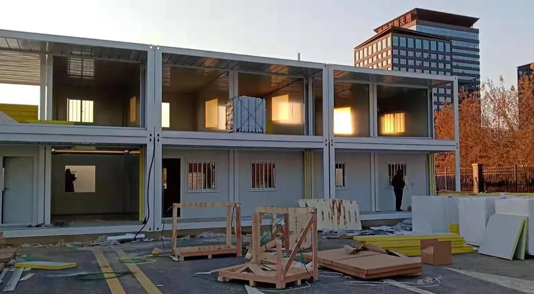 Mobile Prefabricated Home Container Offices, Family Apartments 9