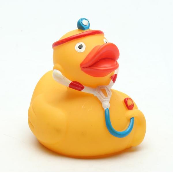 Non toxic Safe strong Vinyl dog squeaky toys pet duck toy