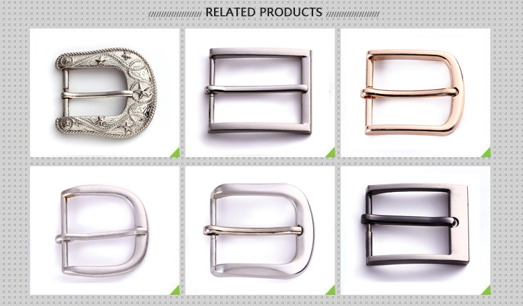 Multiple Styles Plate Belt Buckles Zinc Alloy Material With Smooth Surface
