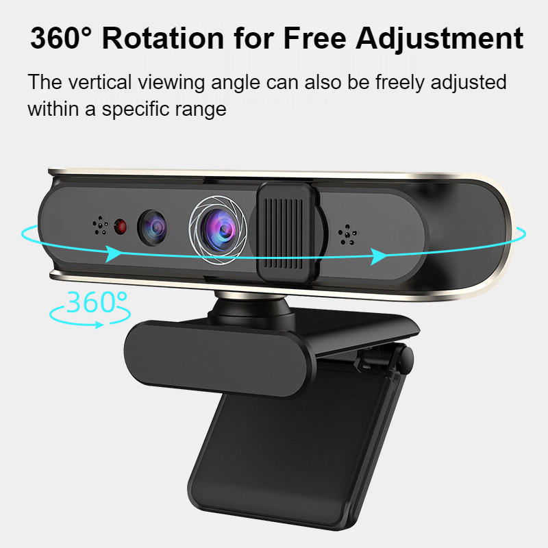 K50P Viewing Angle ≤80° Face Recognition External Camera for Live Body Detection and ID Comparison Industrial Camera