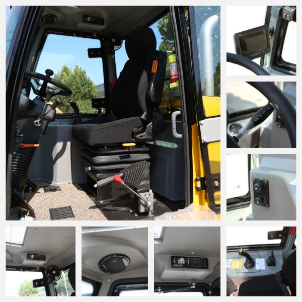 3.5 Ton Agricultural Telescopic Handler Wheel Loader MTL35 1.5cbm Bucket Capacities