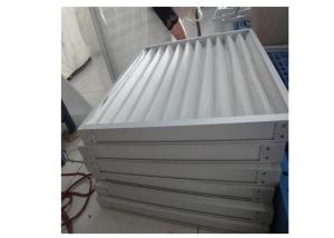 China Customized Print Pharmaceutical Clean Room Pleated Panel Air Filter wholesale