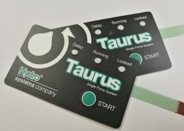 Quality Printed Circuit Tactile LED Membrane Switch With Embossing Key Rosh for sale
