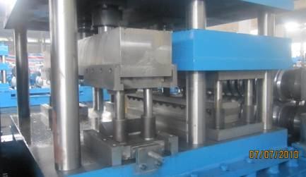 Agricultural Steel Silo Roll Forming Machine Automation Energy Saving