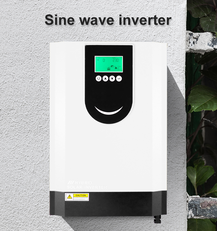 10Kw Solar Inverter On Off Grid Hybrid Solar Hybrid Inverter 3 Phase 8Kw 10Kw Home Use Solar Hybrid Inverter Battery Pack Bms