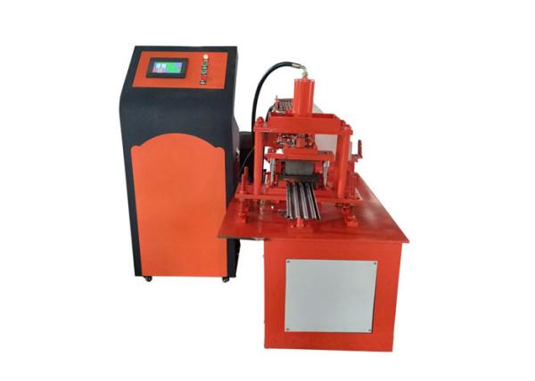 Quality Garage Roller Shutter Door Roll Forming Machine 12 Rows Rollers Customized Color for sale