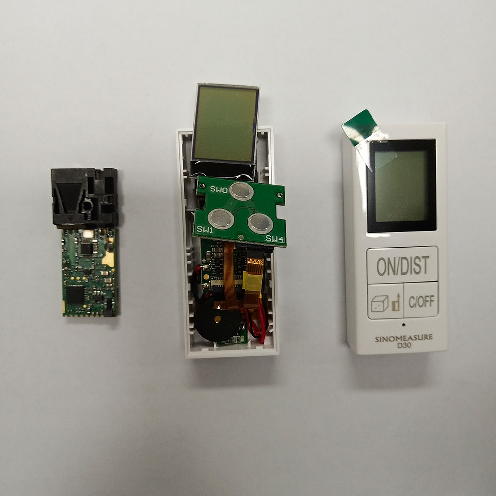 Military Laser Long Range Distance Sensor Module With Display Screen