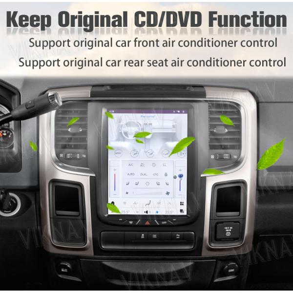 8 Core 10.4'' Android Car Radio Player For Dodge Ram 1500 2013 - 2018