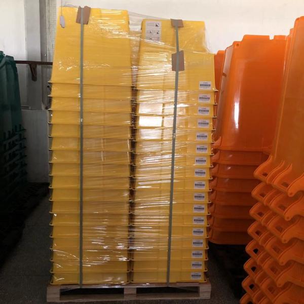Quality Yellow Stackable Polyethylene Step Stool For High Place Reach for sale