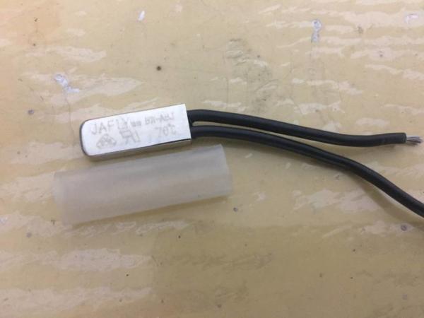 Quality Zy2 plastic metal case 60 mm leads CQC 60 C NC 250v 5a termostat KSD9700 thermostat thermal switch thermal protector for sale