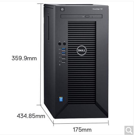 Quality PowerEdge T30 Server 4-Bay Xeon E3-1225V5 3.3Ghz 4Core/4GB ECC/1TB SATA /DVD RW network server rack server for sale