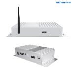Smart Media Player Android Box And CMS Software Digital Signage Split Screen