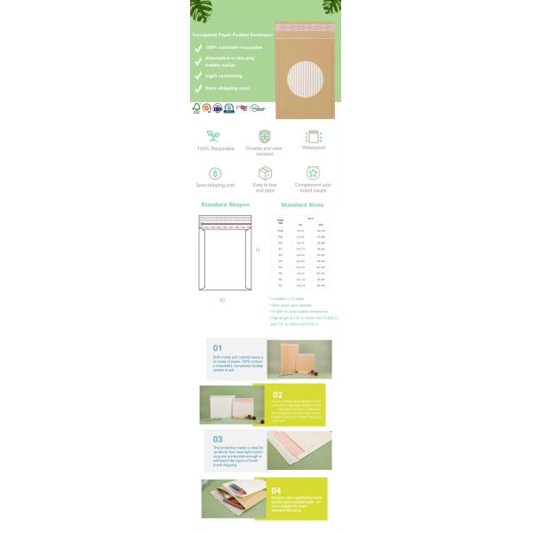 FCS Padded Envelopes 10x13 With Self Sealing Adhesive Strip