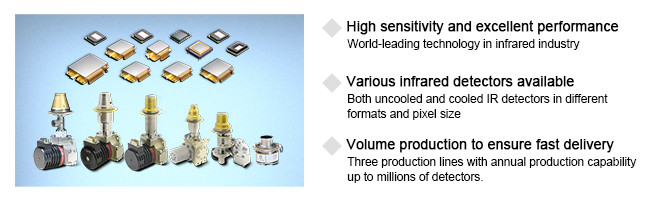 320x256 30μM Cooled IR Camera Module For Optical Gas Imaging