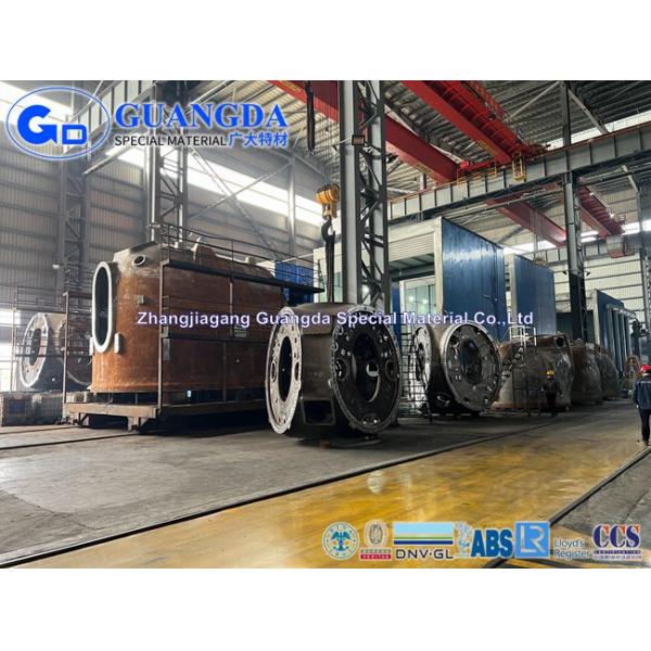 Large Rolling Mill Housing Casting Part Bed Casting Heavy Or Large Castings QT500-7, QT600