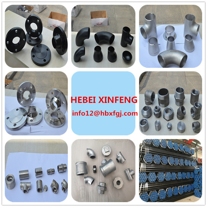 EN10204 3.1 Carbon Steel Stainless Steel Fitting SGP JIS B2311 Elbow Tee Reducer Cap