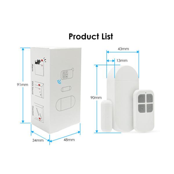 Wireless Remote Control Smart Home Alarm System Burglar Alarm System Wireless Home Security