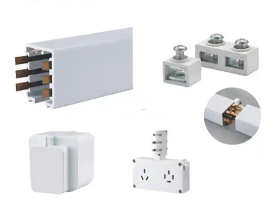 1m-3m Aluminum Busway Surface Mounted For Indoor Lighting