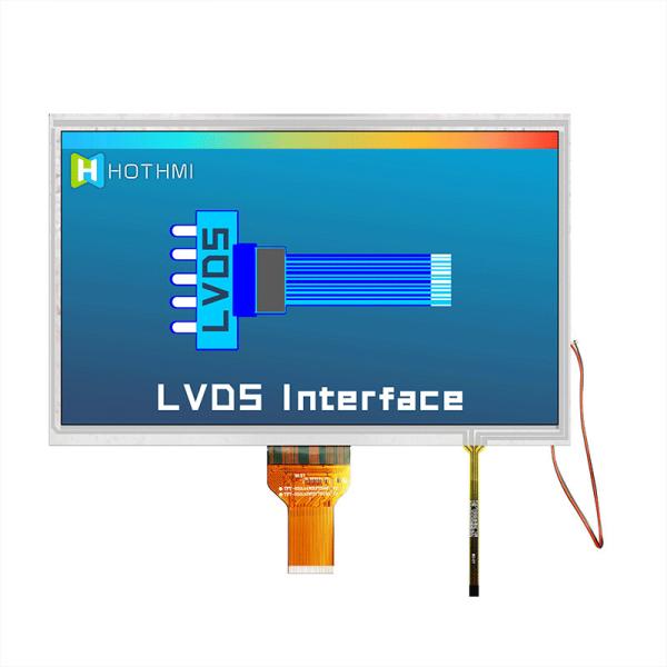 10.1 Inch Resistive TFT LCD Display With 1024x600 Resolution