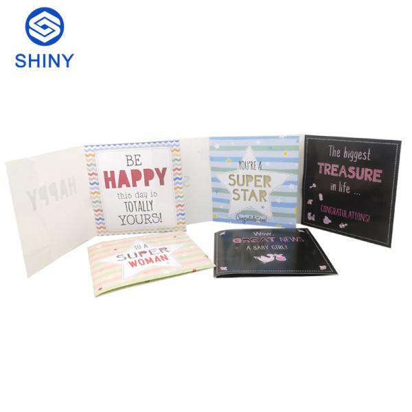 Quality Custom Greeting Cards Premium Birthday Gift Personalised With Envelopes Gift for sale