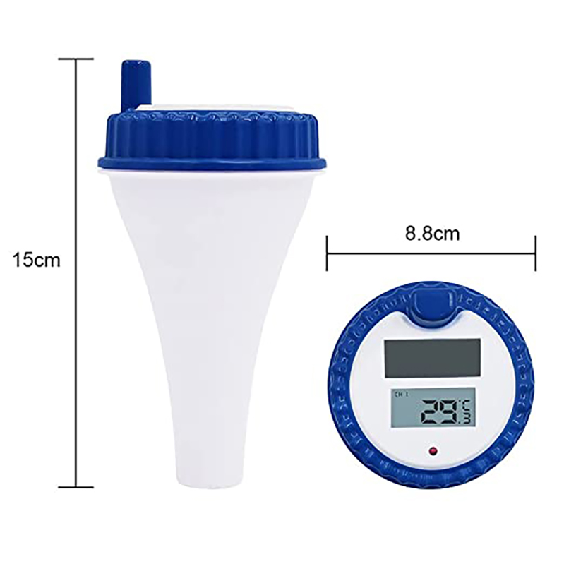 High Accuracy ±1.0°C Wireless Digital Floating Thermometer For Swimming Pool And Aquarium