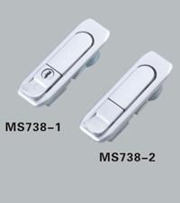 China MS738 push to open latch push button locks Panel Cabinet Handle Lock wholesale