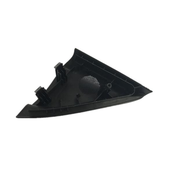 Quality Accuracy PC ABS Blend Plastic Speaker Parts In Black Color for sale
