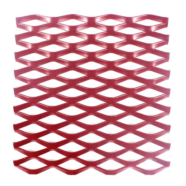 Perforated Diamond Hole Expanded Aluminum Mesh Insect Screening Decorative