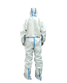 China Plastic Disposable Surgical Clothing Protection Safety PPE Coveralls Anti Virus wholesale