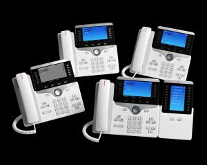 China 8800 Series 8811 IP Phone With Ethernet Network Connectivity Black Color wholesale