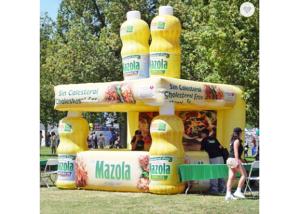 Customized Size Inflatable Booth 210d Coated Fabric Material 3 Years Warranty