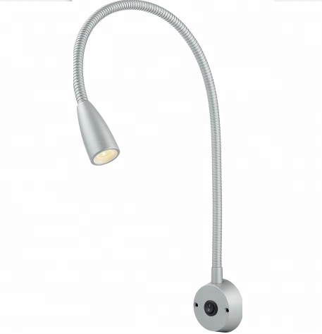 Touch Switch LED Reading Lamp for Bedroom Lamp Luminous Flux lm 75 and DC12V