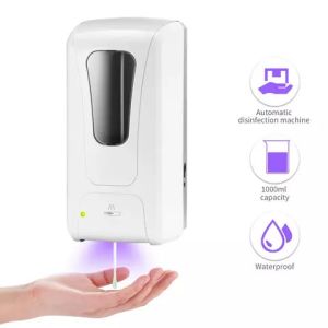 ATouchless Alcohol Dispenser Wall-Mounted Alcohol Spray Machine Soap Dispenser