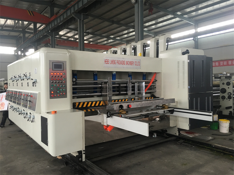 Paper Forming Machine High Speed Corrugated Cardboard Water Ink Flexo Printing Machine