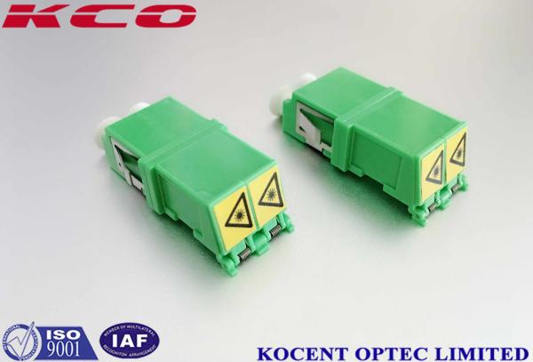 Quality No Flange LC/APC Adapter Fiber Optic PC Material Duplex Simplex 4 Ways Quad 55dB Return Loss for sale