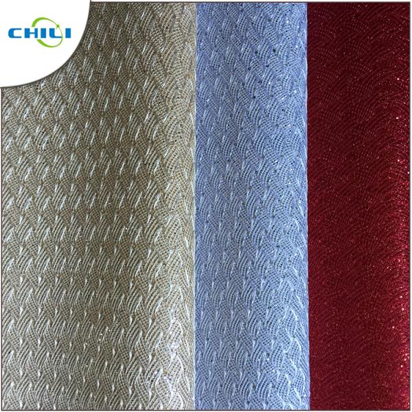 Glitter leather with mesh and new ZARINA