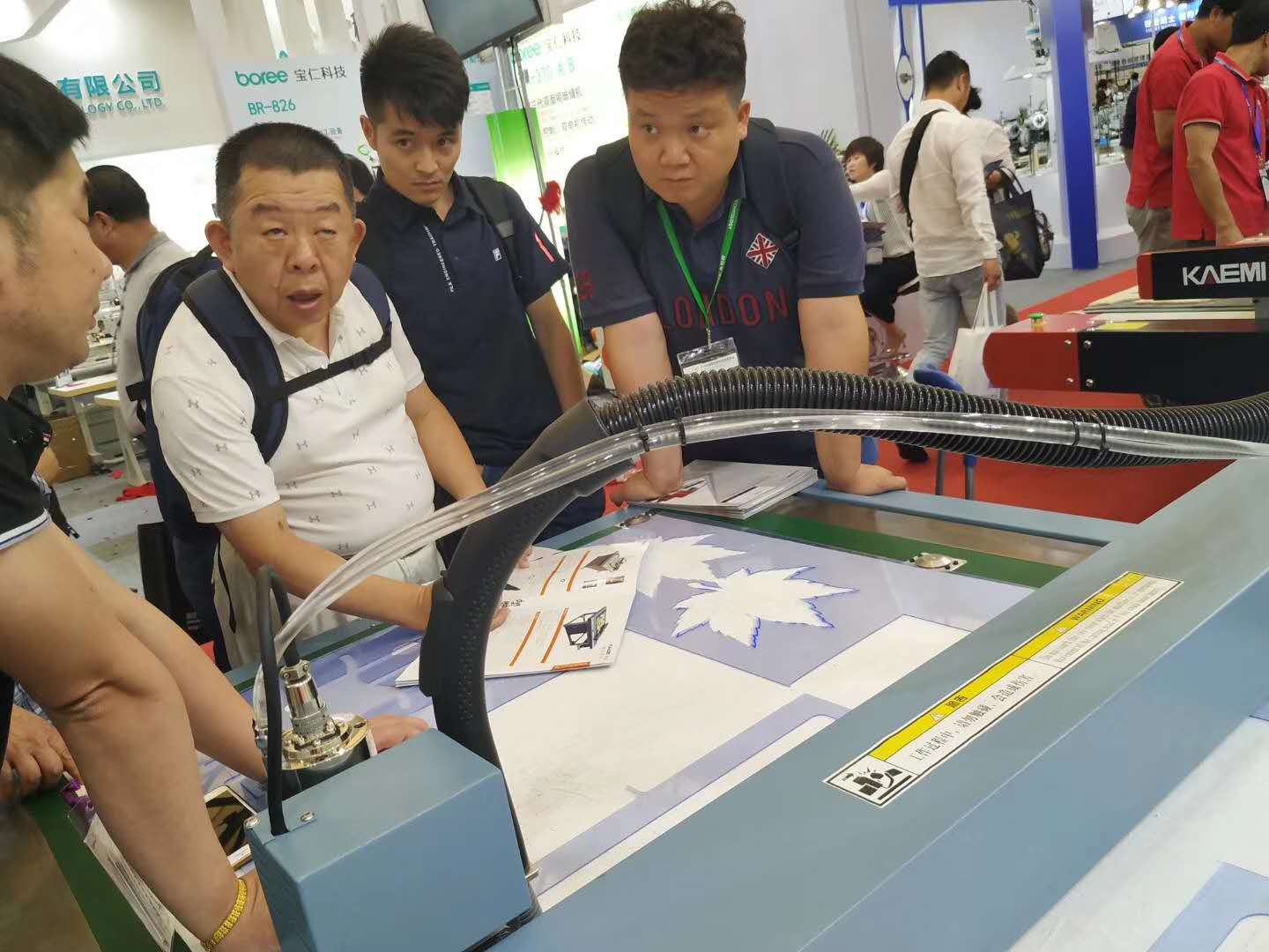 KAEMI EP350 Big Refillable Ink Tank Printing Plotter Machine For Construction Works