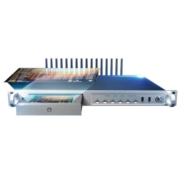 Quality Pull Out 4G 5G Rack Multi Sim Bonding Router Multi Wan 8 Channel for sale