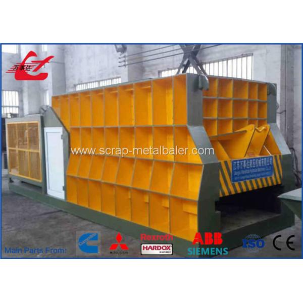 Box Type Hydraulic Metal Scrap Shear Container Shearing Machine For Cutting Mixed Scrap 1400mm Blade Length