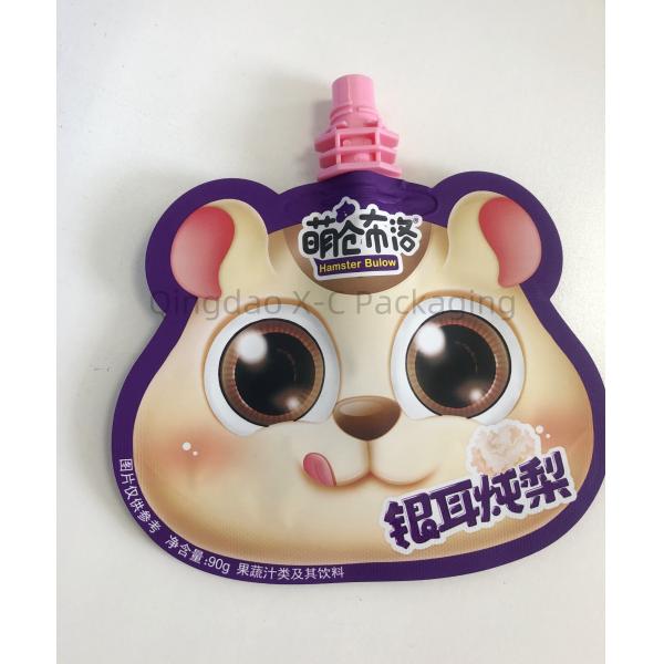 Kid Food Shaped Packaging Bag Compound Custom Printed Food Pouches