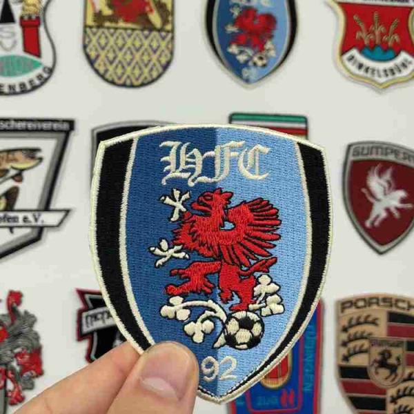 OEM Fabric Nylon Twill Airsoft Team Patches No Backing 4*4 Inches