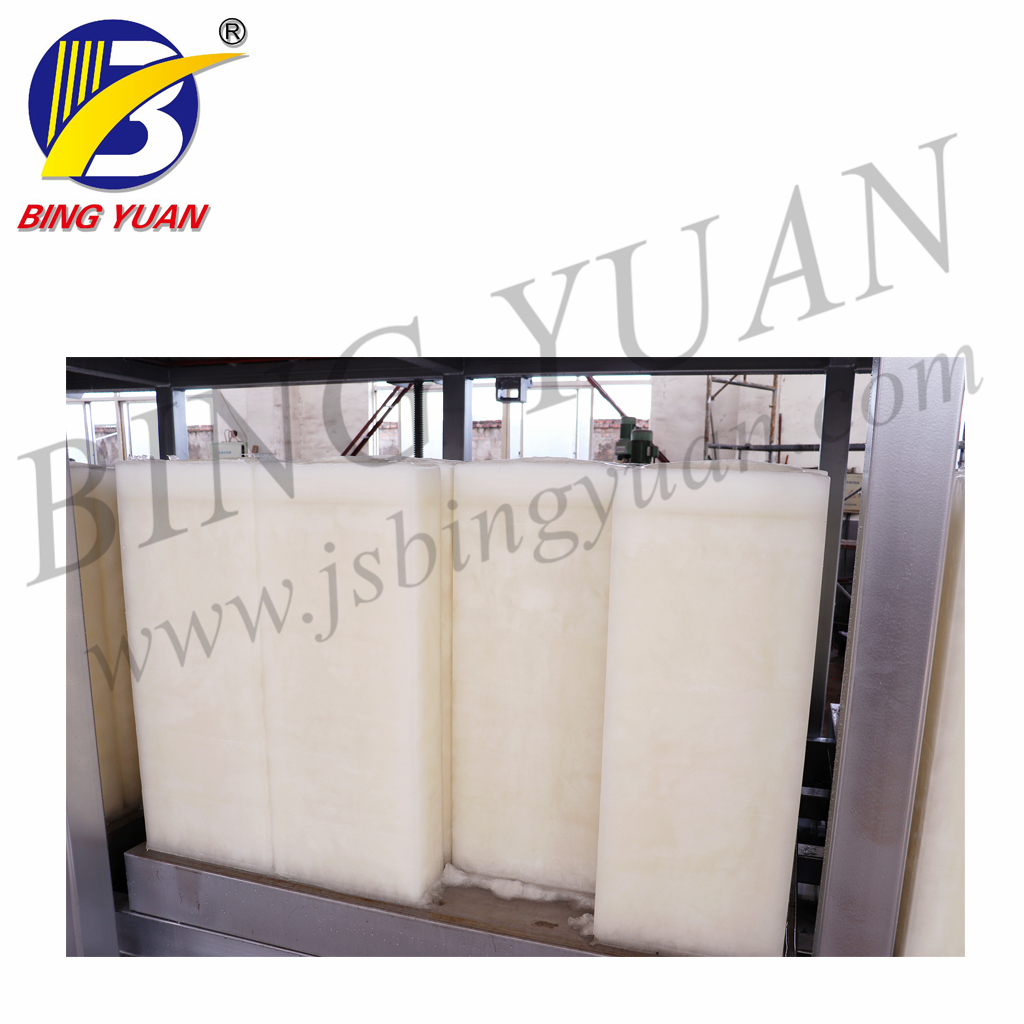 Fresh Keeping Commercial 3T Block Ice Maker Machine , Ice Cube Machine Maker
