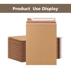 Postal-Compliant Cardboard Envelope Mailer Impact-Resistant Recyclable & Eco