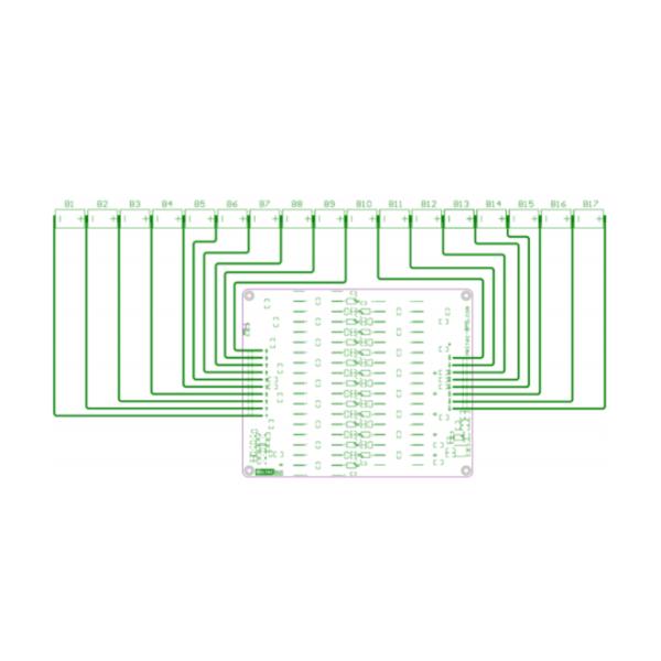 18650 PCB Equalizer Lifepo4 Lithium Battery Protection Circuit Board 12s 16s 5A